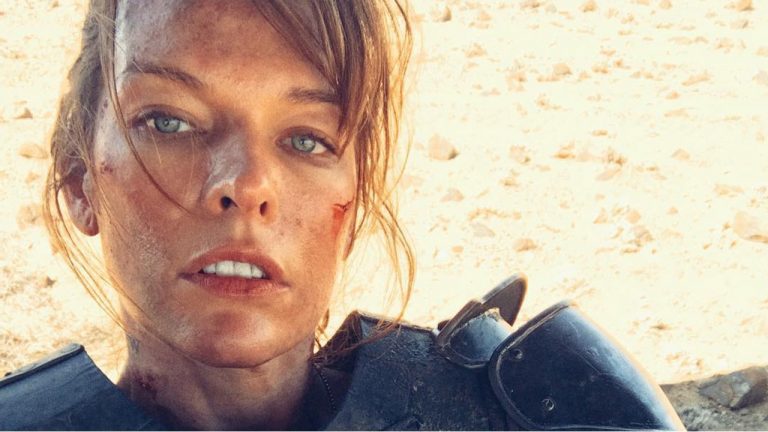 Dit is de eerste foto van de Monster Hunter film met hoofdrolspeelster Milla Jovovich