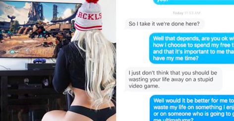 Vriendin is woest op nieuwe vriend die gamen met makkers boven avondje met haar verkiest (foto’s)