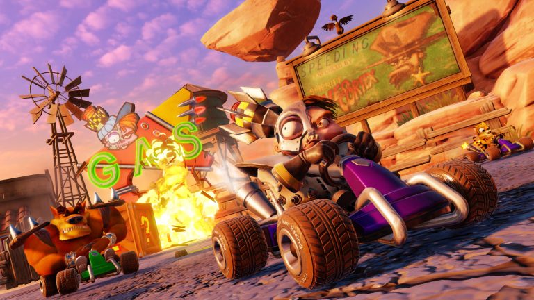 Bekijk de single player modus van Crash Team Racing Nitro-Fueled