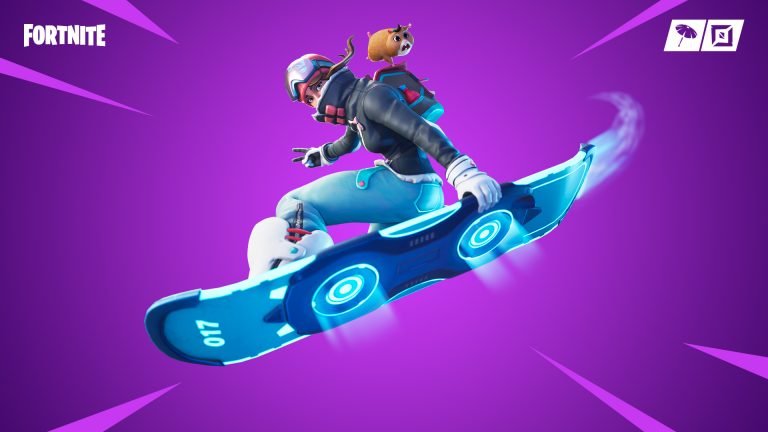 De Driftboard is nu tijdelijk beschikbaar in Fortnite en heeft een coole trailer gekregen