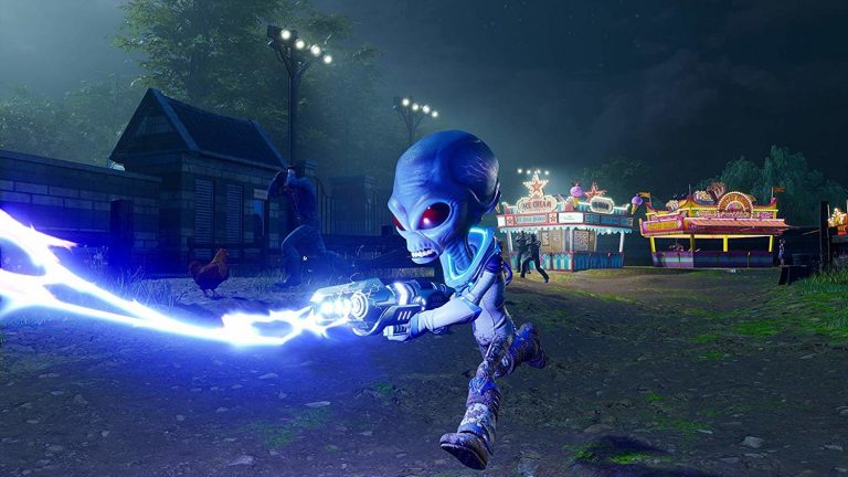 Bekijk 13 minuten aan gameplaybeelden van Destroy All Humans! remake