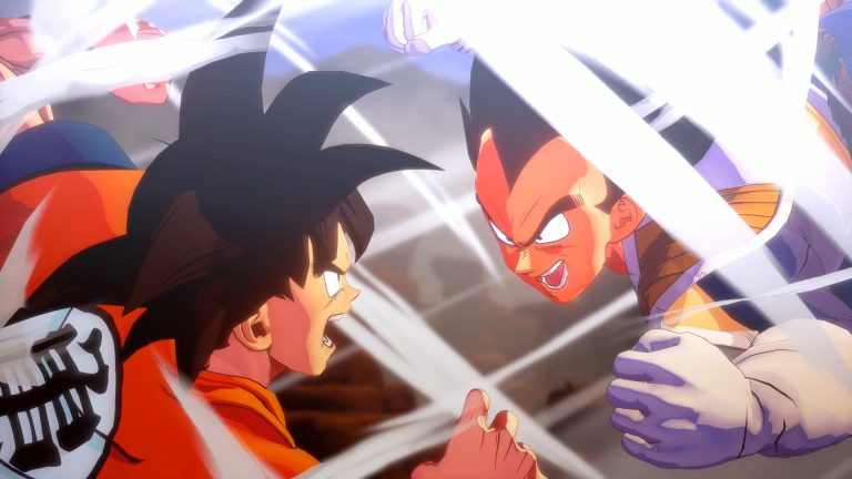 Vegeta presenteert de launch trailer van Dragon Ball Z: Kakarot