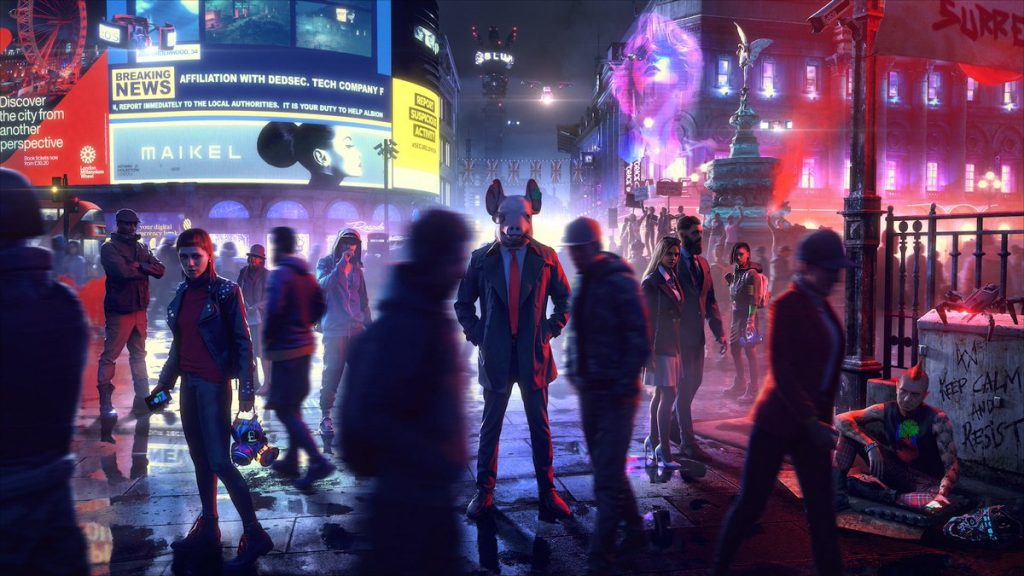 Watch Dogs Legion keyart