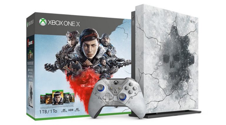 Microsoft kondigt ultieme Gears of War Xbox One X-bundel aan met 5 games en een hele wrede design