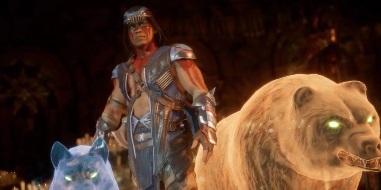 Bekijk hier bijna een uur aan Nightwolf gameplay voor Mortal Kombat 11