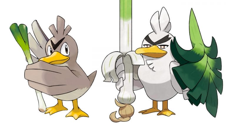 Farfetch’d krijgt na zeven generaties een evolutie in Pokémon Sword genaamd Sirfetch’d