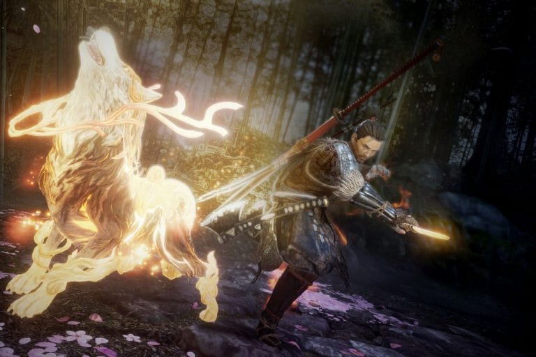 Nieuwe Nioh 2 gameplay toont baasgevecht