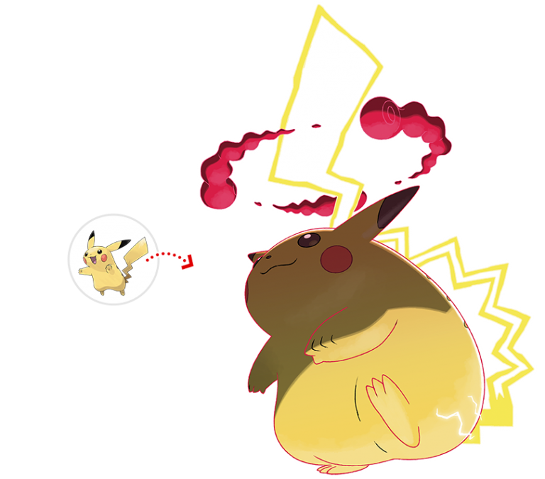 Dikke Pikachu en meer Gigantamax-transformaties in de nieuwe trailer van Pokémon Sword en Pokémon Shield