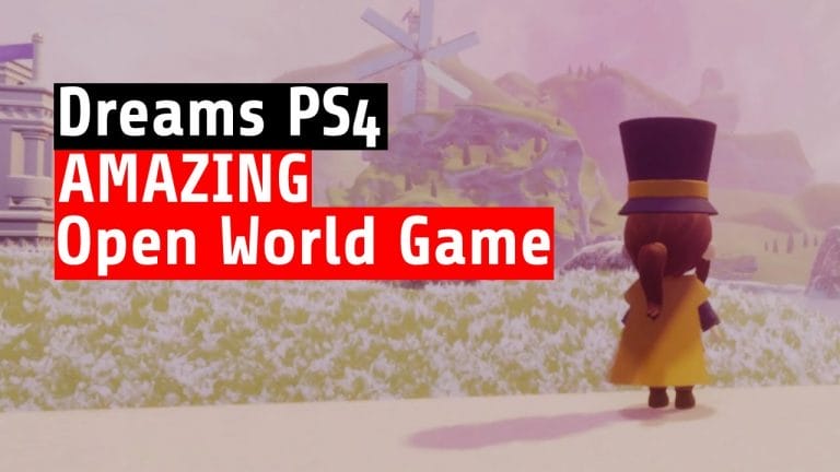 In PS4-exclusive Dreams kan je zelfs waanzinnige open wereld-games maken