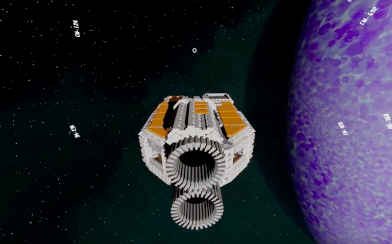 Deze sci-fi game in Dreams is gebaseerd op No Man’s Sky en heeft meerdere open werelden