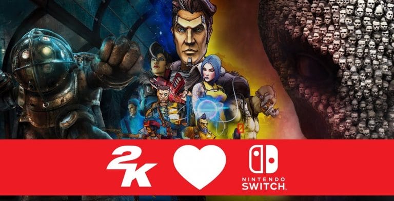 Collecties van Borderlands, XCOM en BioShock komen naar de Nintendo Switch