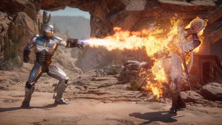 Fujin, Sheeva en Robocop gaan helemaal los in zeer gewelddadige trailer van Mortal Kombat 11