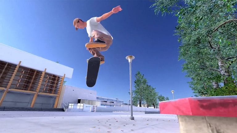 Bekijk de acrobatische launch trailer van Skater XL