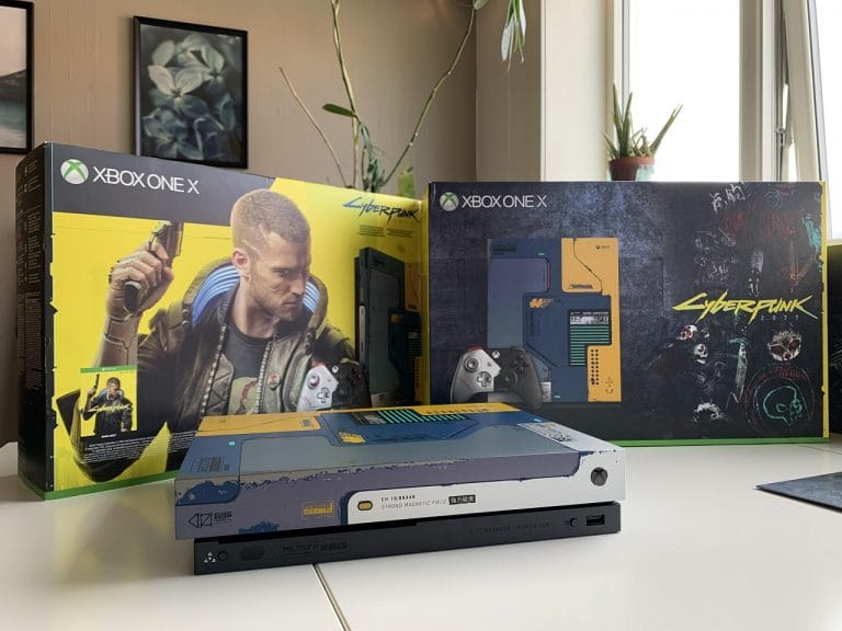 Limited Edition Cyberpunk 2077 Xbox One X-console heeft een geheime boodschap