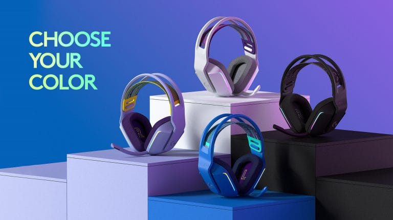 Logitech kondigt de kleurrijke G733 Lightspeed Wireless Gaming Headset aan