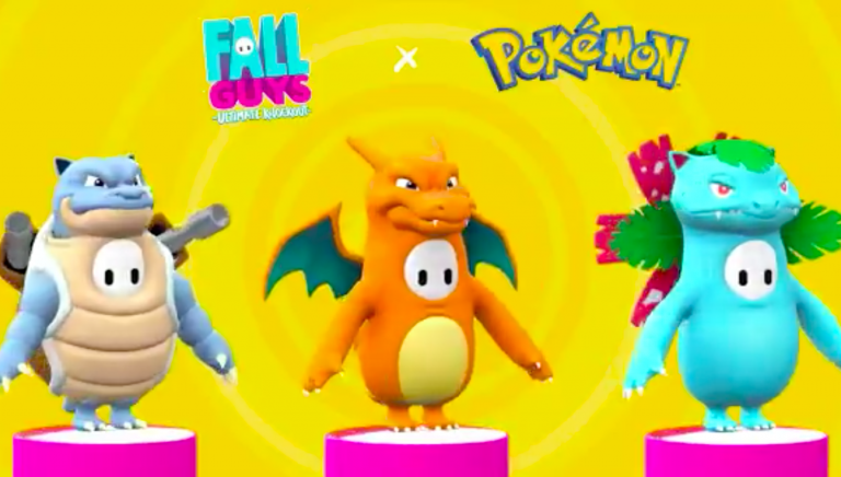 Fall Guys-fan maakt waanzinnige Pokémon kostuums