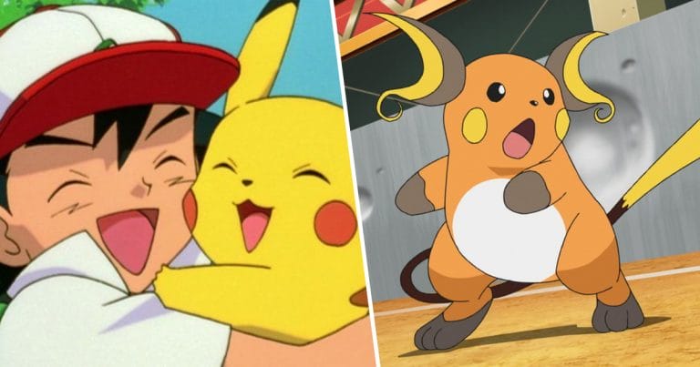 Wat gebeurt er nu echt in de Pokémon-aflevering waarbij Ash zijn Pikachu in een Raichu evolueert?