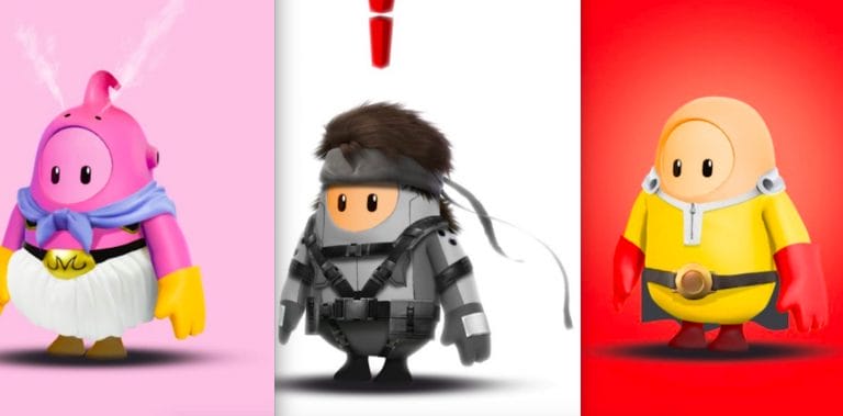 Fall Guys-fans maken geweldige skins van bekende games, series en films