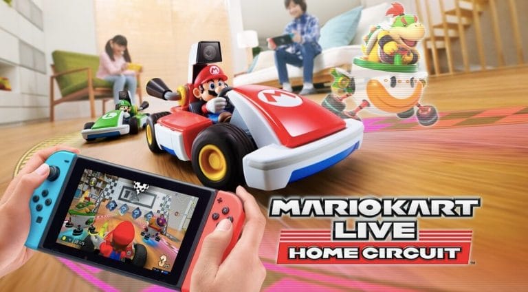 Speel Mario Kart letterlijk in je eigen woonkamer met Mario Kart Live: Home Circuit