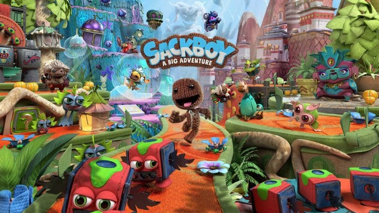 Dit zijn de eerste 10 kleurrijke minuten van PS5 launch game Sackboy: A Big Adventure