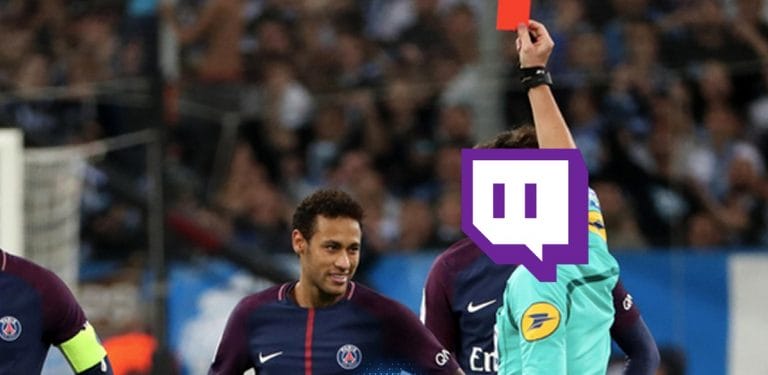 Profvoetballer Neymar is verbannen van Twitch
