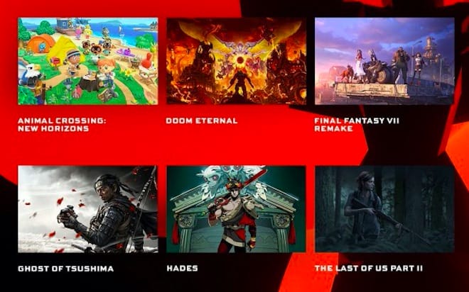 En de prijs voor beste game van 2020 gaat naar …