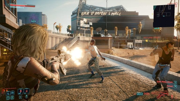 Video van Cyberpunk 2077-mod toont wat we mogen verwachten van de game in third persoon
