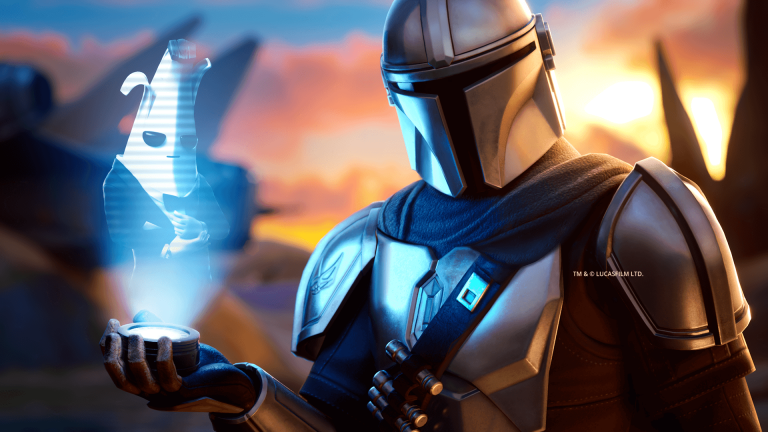 Fortnite heeft tijdelijke modus waarbij je het opneemt tegen Mando uit The Mandalorian