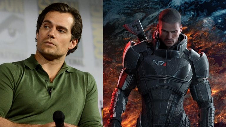 Acteur Henry Cavill teaset Mass Effect film of tv-serie