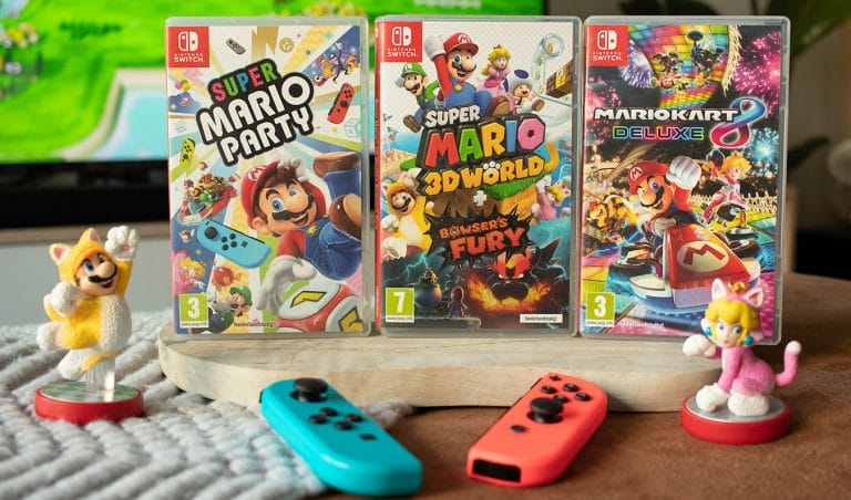Het is Mario dag en daarom zijn er alleen vandaag flinke kortingen op Mario-games en speelgoed