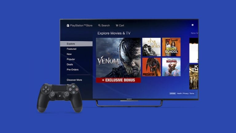 Sony gaat stoppen met de verkoop van films en series via de PlayStation Store