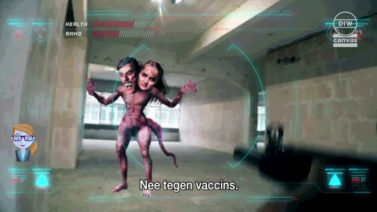 De Ideale Wereld maakte zowaar een game om mensen te overtuigen om zich te laten vaccineren