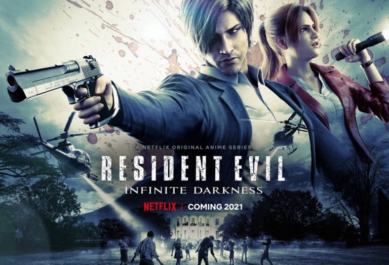 Zombies overspoelen het Witte Huis in de nieuwe trailer van de Netflix’s Resident Evil: Infinite Darkness