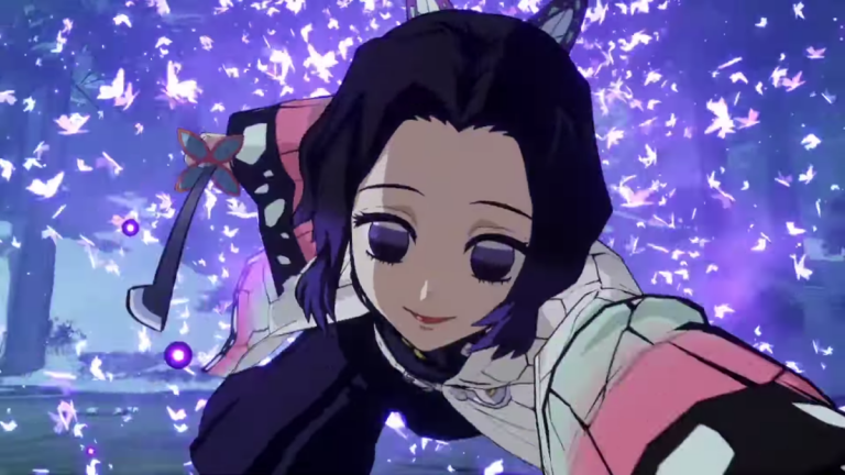 Demon Slayer: Kimetsu no Yaiba – Hinokami Keppuutan introduceert speelbare personage Shinobu Kocho