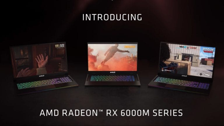 AMD kondigt Radeon RX 6800M, 6700M en 6600M voor laptops aan