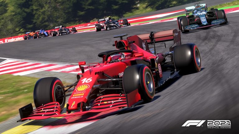 Topsnelheid in de launch trailer van F1 2021