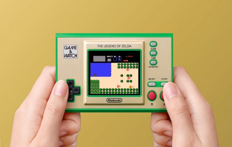 Pure nostalgie, de klassieke Zelda games zijn binnenkort te spelen met de Game & Watch handeld