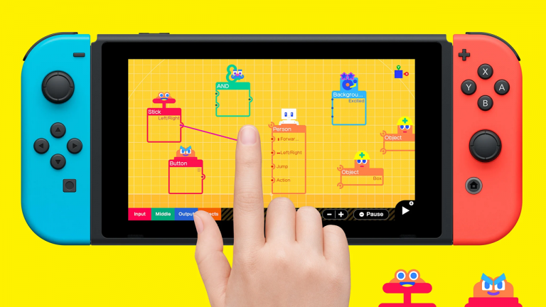 Nintendo gaat Game Builder Garage fysiek in de winkel brengen