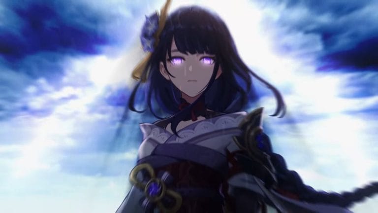 De gevreesde elektrische Godin Raiden Shogun in de nieuwe trailer van Genshin Impact