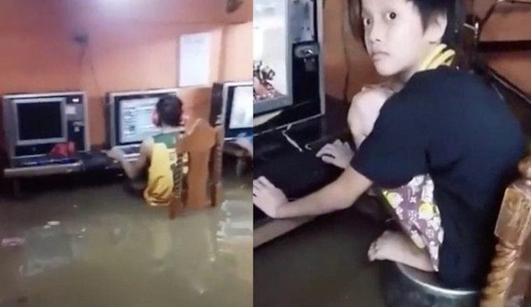 Weet wat je prioriteiten zijn: snel nog wat Call of Duty-rondjes doen voor je evacueert