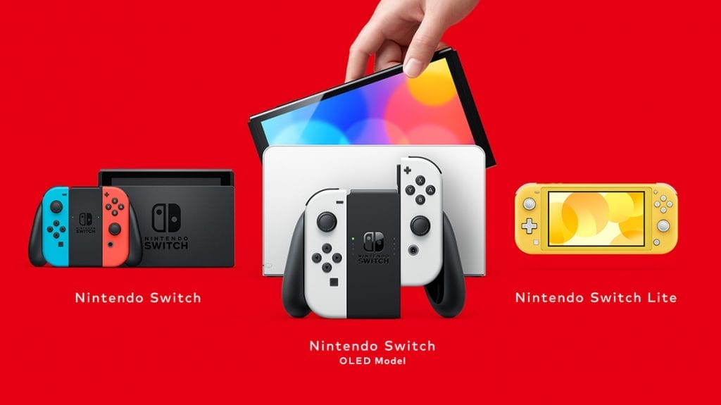 Nintendo Switch models