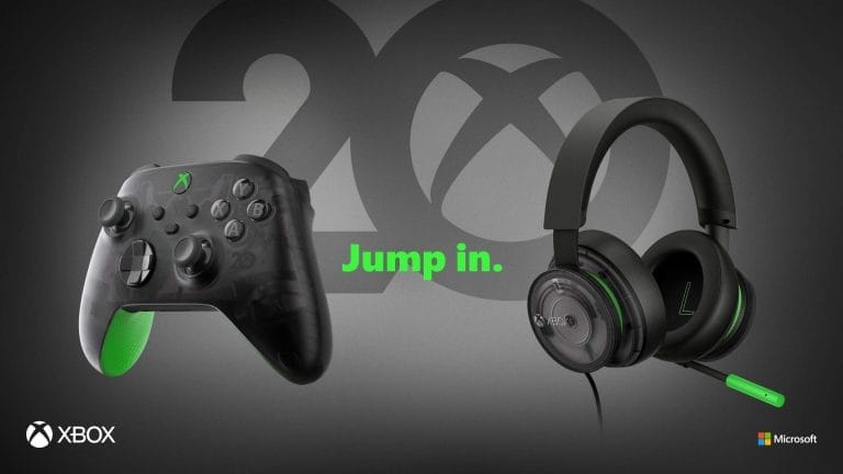 Microsoft viert 20 jaar bestaan van Xbox met prachtige special edition controller en headset