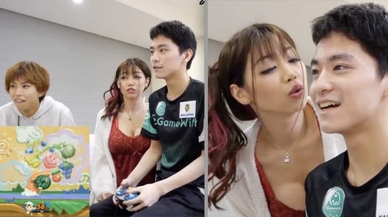 Kan een pro-gamer geconcentreerd blijven wanneer een gloeiend hete dame hem wil verleiden?