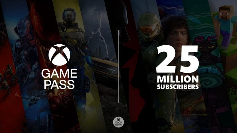 Xbox Game Pass heeft 25 miljoen abonnees