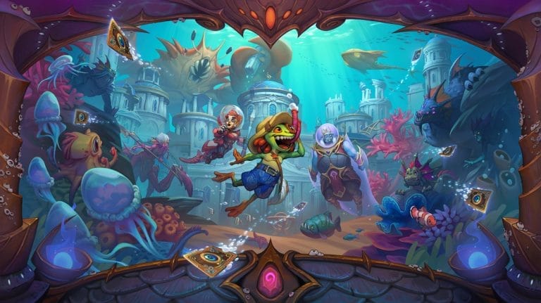 Dit zijn alle 135 nieuwe kaarten van Voyage to the Sunken City-uitbreiding voor Hearthstone