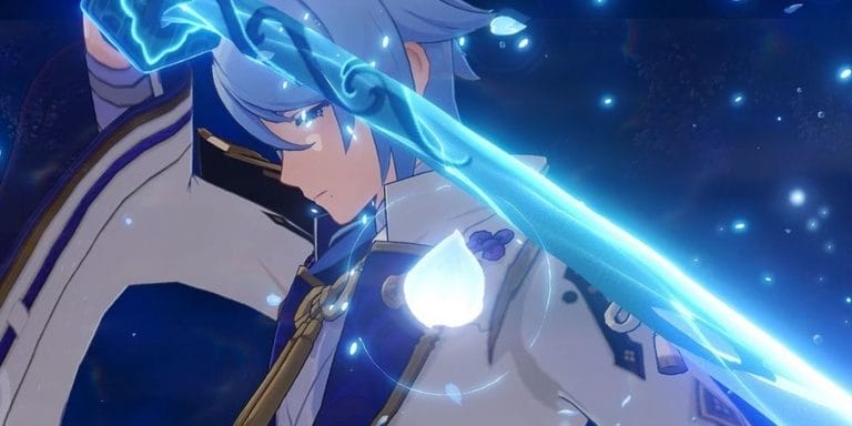 Maak kennis met Kamisato Ayato, vanaf vandaag speelbaar in de free-to-play open wereld RPG Genshin Impact