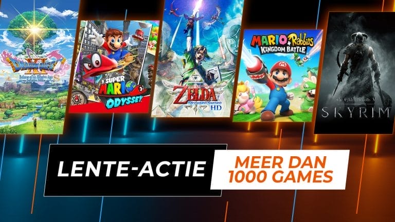 Meer dan 1000 games in de grote lente sale in de Nintendo eShop