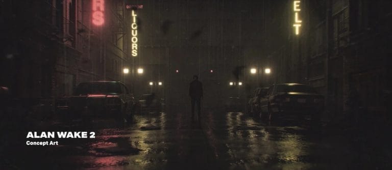 We krijgen deze zomer geen update over Alan Wake 2, concept art getoond