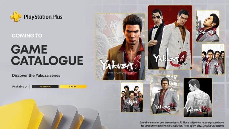 Acht vette Yakuza-games komen binnenkort naar PlayStation Plus
