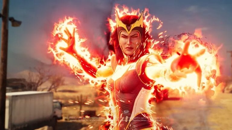 Wanda gebruikt chaos magic in de nieuwe trailer van Marvel’s Midnight Suns